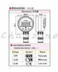陽明電機 PRC系列 LCD電池式壓力錶 PRC-□□-□□ series