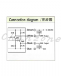 陽明電機 RTM-18系列-直接反射式/M8中繼接頭型 M18超短型光電傳感器 R18-30X-PG