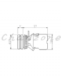 山河電機 ø22.25.30歐式-分離型系列 復歸式照光開關 SHAI-221/222/224/225/301