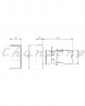 山河電機 ø22.25.30歐式-分離型系列 復歸式照光開關 SHAI-221/222/224/225/301