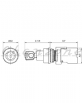 山河電機 ø22.25.30歐式-分離型系列 手動、自動復歸附鎖開關 SHAK-221