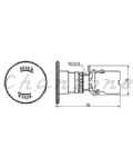 山河電機 ø22.25.30-SHB系列 Ø60連鎖式開關 SHBF-221-1/222-1