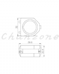 山河電機 ø22.25.30 保護蓋 SHD-01/02/03/04