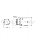 山河電機 ø22.25.30-SHD系列 平行/凸頭/保護型按鈕 SHDB-221/223/225