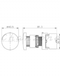 山河電機 ø22.25.30-SHD系列 ø40/ø60急停按鈕/按鈕附防護套 SHDB-226/226-1/228
