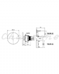 山河電機 ø30-SHB/SHD系列 平面ø40/ø60急停按鈕 SHBB-306P/SHBB-306P-1/SHDB-306P/SHDB-306P-1