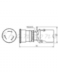 山河電機 ø22.25.30-SHD系列 ø40/ø60連鎖開關 SHDF-221/222/222-1