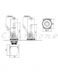 山河電機 ø30-SHD系列 二向/四向開關 SHDH-304-2/SHDH-304S-2/SHDH-304-4/SHDH-304S-4