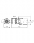 山河電機 ø22.25.30-SHD系列 平形照光/凸頭照光/保護型平形照光/保護型照光/二點式照光按鈕 SHDI-221/222/223/224/225