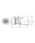 山河電機 ø22.25.30-SHD系列 平形照光/凸頭照光押扣按鈕 SHDIT-221/223