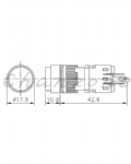 山河電機 ø16mm-SHF系列 自動復歸按鈕開關 SHFB-161/162/163