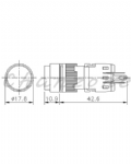 山河電機 ø16mm-SHF系列 照光式押扣按鈕開關 SHFIT-161/162/163