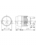 山河電機 ø16mm-SHF系列 信號燈 SHFP-161/162/163