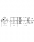 山河電機 ø16mm-SHF系列 切替開關 SHFS-161/162/163