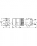 山河電機 ø16mm-SHF系列 切替開關 SHFS-161/162/163