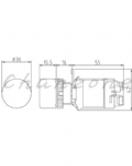 山河電機 ø22.25.30-SHB系列 平面信號燈 SHBP-227/SHP-227T