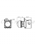 山河電機 ø22-SSB系列 錐型/平面信號燈 SSBZP-221/222/226/227