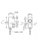 陽明電機 AS系列-光電頭/對照式 放大器分離式光電傳感器 SV-2M