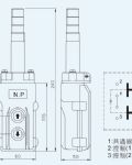 天得科技 間接式吊車按鈕開關 THS-61□