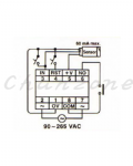 陽明電機 TMP-□D系列-盤面式 微電腦數字型延時計時器 TMP50-2D/3D/4D