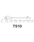 陽明電機 TS系列-扁頭插管型 感溫棒測溫體 TS10