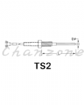 陽明電機 TS系列-棒型(有固定螺牙) 感溫棒測溫體 TS2