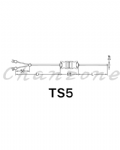 陽明電機 TS系列-快速T接頭型 感溫棒測溫體 TS5