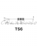 陽明電機 TS系列-快速金屬接頭型 感溫棒測溫體 TS6