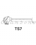 陽明電機 TS系列-圓頭插管型(無牙) 感溫棒測溫體 TS7